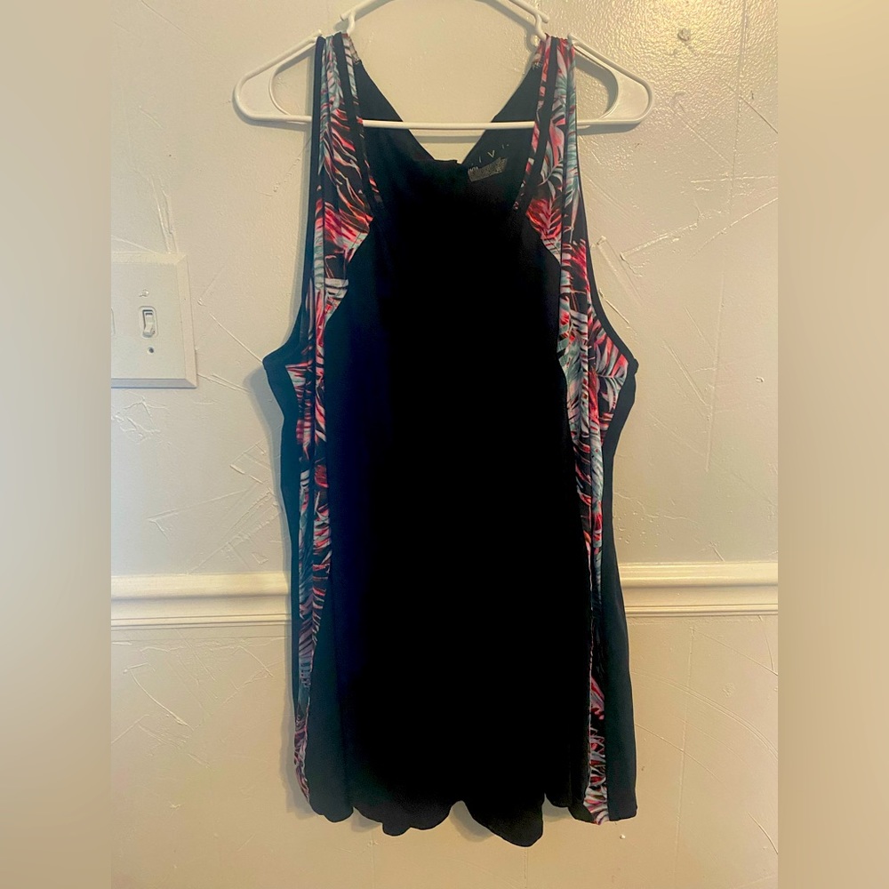 Lane Bryant/Livi Active swing tunic/tank top, EUC